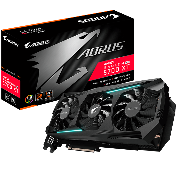کارت گرافیک RX 5700 XT Aorus Master 3X 8GB